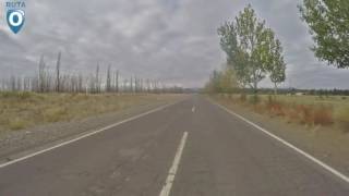 De Malargue al cruce con RP 186 Llancanelo por Ruta Nacional 40 [upl. by Anwahs]