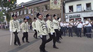 Schützenfest in Jüchen 2018  Königsparade Teil 1 [upl. by Rekoob]