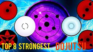 TOP 8 💢 STRONGEST DOJUTSU⁉🔥shortsfeed shortsfeed shortsfeed naruto subscribe anime thrill [upl. by Aileda521]