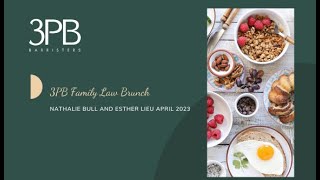 Family Law Brunch April 2023 [upl. by Malka]