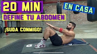 ABDOMINALES DE PIE  REDUCIR CINTURA Y ABDOMEN RAPIDO FitnessbyVivi [upl. by Atinrahs218]