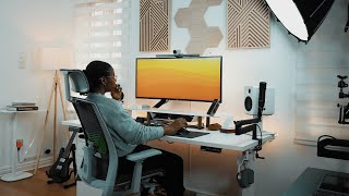 My Dream Home Office  Desk Setup Tour 2024 [upl. by Thomsen463]