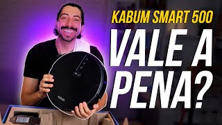 Robô aspirador de pó Kabum Smart 500 vale a pena Análise e comparativo com o Kabum Smart 700 e 100 [upl. by Llednahs]