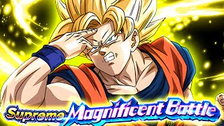 BRAND NEW EVENT BLUE ZONE God Goku Supreme Magnificent Battle Stage 1  DBZ Dokkan Battle [upl. by Cordelia160]