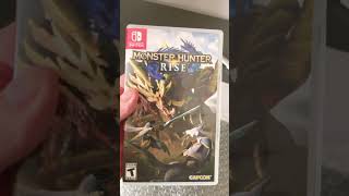 Monster Hunter Rise Nintendo Switch [upl. by Eniamert]