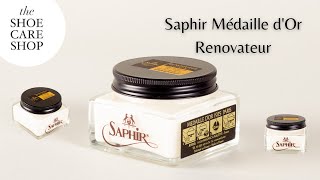 Apply Saphir Médaille dOr Renovateur [upl. by Parsons]