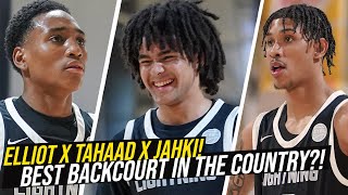 Elliot Cadeau Tahaad Pettiford amp Jahki Howard NH Lightning EYBL BEST BACKCOURT IN THE COUNTRY 🔥 [upl. by Rosner]