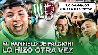 REACCIÓN CON LOS HINCHAS  BANFIELD 10 LANÚS [upl. by Nona]