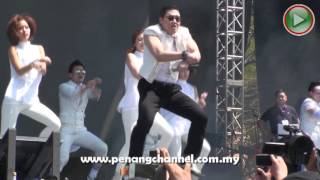 PSY Gangnam Style Live in Penang Malaysia Part 1 [upl. by Staffan]