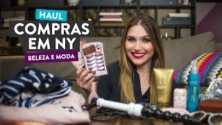 Compras em NY  cosméticos e roupas [upl. by Obediah390]