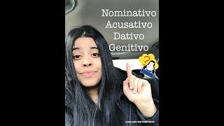 Nominativo acusativo dativo e genitivo [upl. by Herb5]