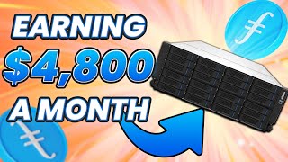 This New Miner is Earning 4800 A MONTH using only HARD DRIVES [upl. by Nnayelhsa]