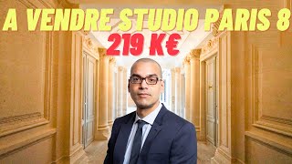 Vente studio boulevard Malesherbes 75008 PARIS  investissement locatif  visite complète [upl. by December]