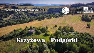 Krzyżowa  Podgórki  Widok z drona [upl. by Hermina]