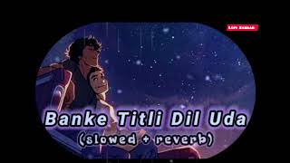 Banke Titli dil uda slow amp reverb song  hindi lofi song  Cheney express film song 🎵 lofi hindi [upl. by Chrysa136]