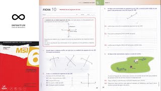 Exercícios  Mediatriz de um segmento de reta 14  FICHA 10 [upl. by Mariko]