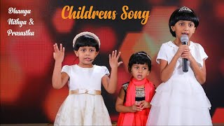 Abednego Shadrach Meshach  Sunday School Song  Dhanya Nithya amp Prasastha [upl. by Toile]