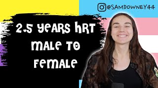 HRT 25 Years Update MALE TO FEMALE [upl. by Artapoelc617]