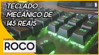 Unboxing CK104  TECLADO MECÂNICO DE 145 REAIS [upl. by Llecrad339]