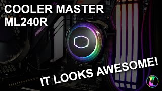 Cooler Master ML240R RGB Review It looks and performs great [upl. by Gertrude]