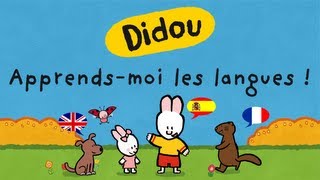 Didou apprendsmoi les langues   Disponible sur iPad et iPhone [upl. by Newmann768]