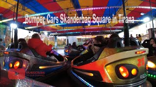 Get Ready for a Wild Ride Around Tirana Bumper Cars at Skanderbag Square [upl. by Rus]