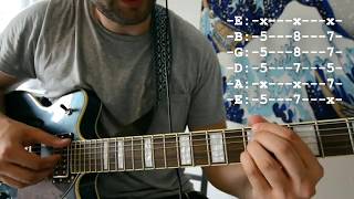 Soulful  Lindecis  Guitar Loop  Tutorial Stems  Tabs Free [upl. by Hajidahk]