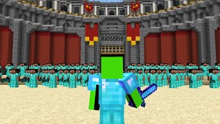 Best Minecraft Player vs 100 Players [upl. by Ecienahs]