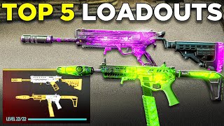 TOP 5 META SMG LOADOUTS in SEASON 5 👑 Warzone 3 Best Class Setups  MW3 [upl. by Entruoc]