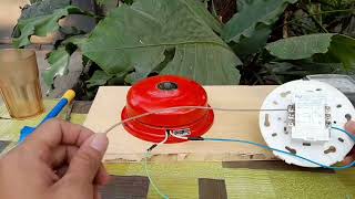 Basic Installation of 220 Volts Fire Alarm Bell to Manual Call Point [upl. by Hoeve]