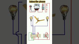 One Room Wiring  Ek Room Ki Full Wiring Diagram wiring shorts electrical electronic [upl. by Iror]