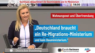 Deutschland braucht ein RemigrationsMinisterium Bachmann im Bundestag [upl. by Harriott850]