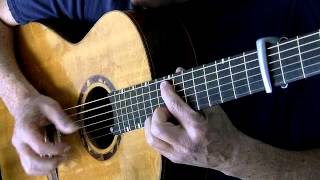 California Dreamin  Michael Chapdelaine  Video solo fingerstyle guitar cover [upl. by Yedsnil]