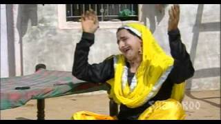 Desi Indian Wife Abuses Husband In Punjabi  Punjabi Comedy Scene  Dhee Punjab Di [upl. by Bebe]