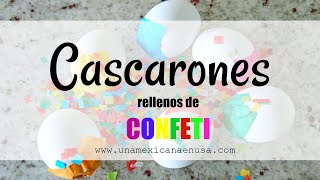 CASCARONES  How to Make Confetti Eggs  Cascarones Tutorial [upl. by Ricky]