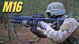 Airsoft War  M16A3 VN with M203 Scotland HD [upl. by Osithe]