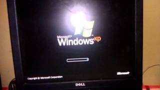 Dell Dimension 2400 Boot Up Of Windows XP [upl. by Aserat]