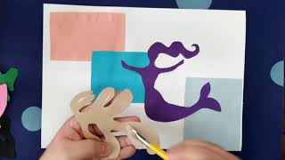 Sesc Arte para Crianças – A pintura com tesoura de Henri Matisse  OFICINA [upl. by Howlyn]