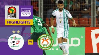 Algeria v Niger  AFCON Qualifier 2023  Match Highlights [upl. by Terrilyn]