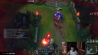 Tyler1 mastered the inting Sion strategy [upl. by Ahsienet]