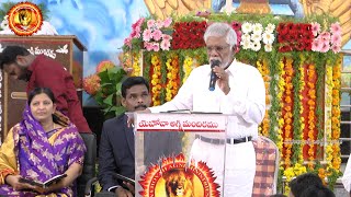 Ps  M VEDANAYAKAM garu MESSAGE at YEHOVAH AGNI MINISTRIES 7 th ANNIVERSARY KHAMMAM [upl. by Kuhlman]