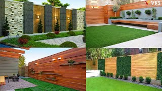 Backyard Fence Design Ideas  Backyard Privacy Fence  Backyard Garden Wooden Fence [upl. by Dammahum]