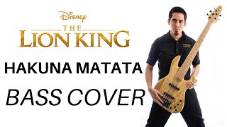 LION KING  HAKUNA MATATA BASS COVER BY YABAI CHO [upl. by Nahgrom336]