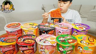 ASMR MUKBANG 편의점 핵불닭 미니 떡볶이 amp 핫도그 amp 김밥 FIRE Noodle amp HOT DOG amp GIMBAP EATING SOUND [upl. by Risley]