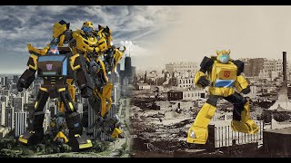 Transformers The Essence Mod  Beeverse Battle in Chicago [upl. by Namharludba]