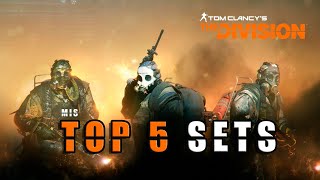 Mi Top 5 sets en Tom Clancy´s The Division 1 para PVE en 2024 [upl. by Cargian161]