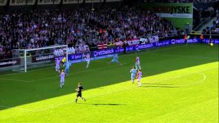 Højdepunkter AaB  Randers FC [upl. by Eniretak]