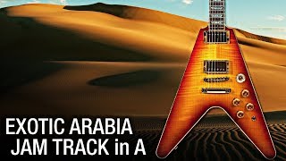 A Phrygian Dominant Exotic Arabia Backing Track 109 bpm 2018 [upl. by Hunley]