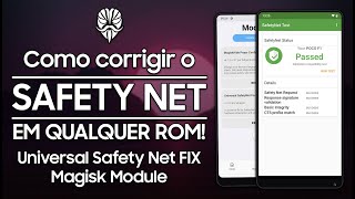 Como PASSAR no SAFETY NET em QUALQUER ROM  MÉTODO DEFINITIVO  Universal SafetyNet FIX Magisk [upl. by Daniele]