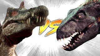 SPINOSAURUS VS INDORAPTOR Who Would Win [upl. by Hanima]